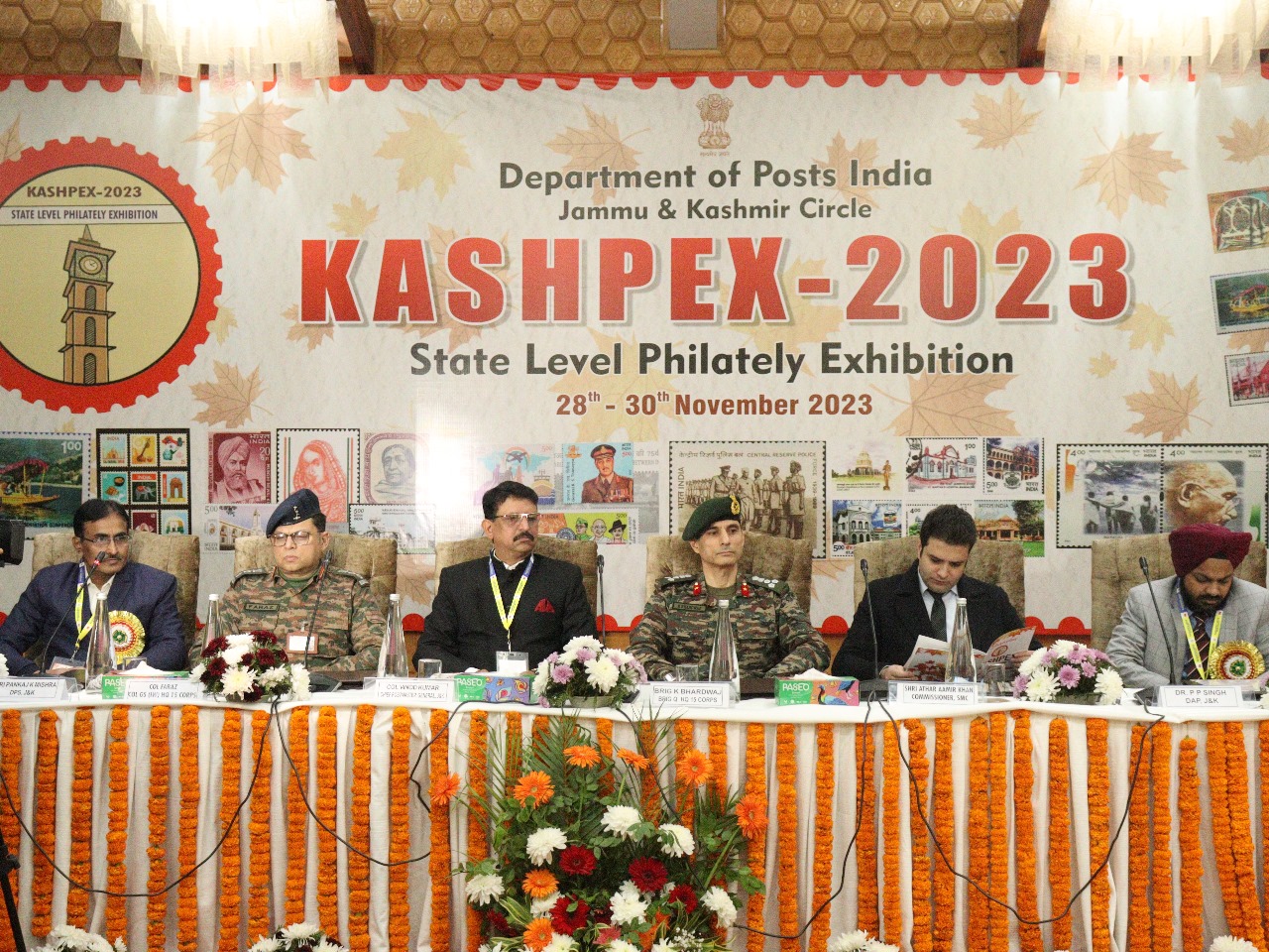 'Three day State Level Philatelic Exhibition “KASHPEX-2023” inaugurated at SKICC  Approx. 50,000 postage stamps, other Philatelic items on Display  KASHPEX-2023 open to general public from 11 AM to 04 PM   '